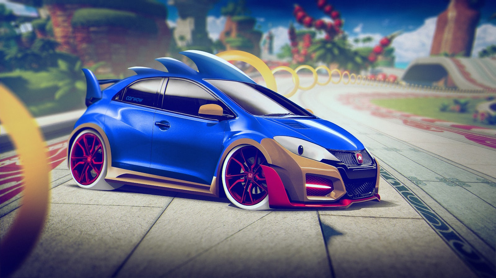 Sonic Honda Civic Type R