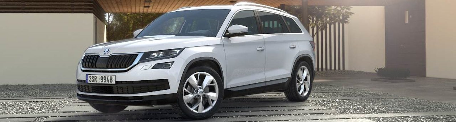 Skoda Kodiaq 2017 moon weiss perleffekt