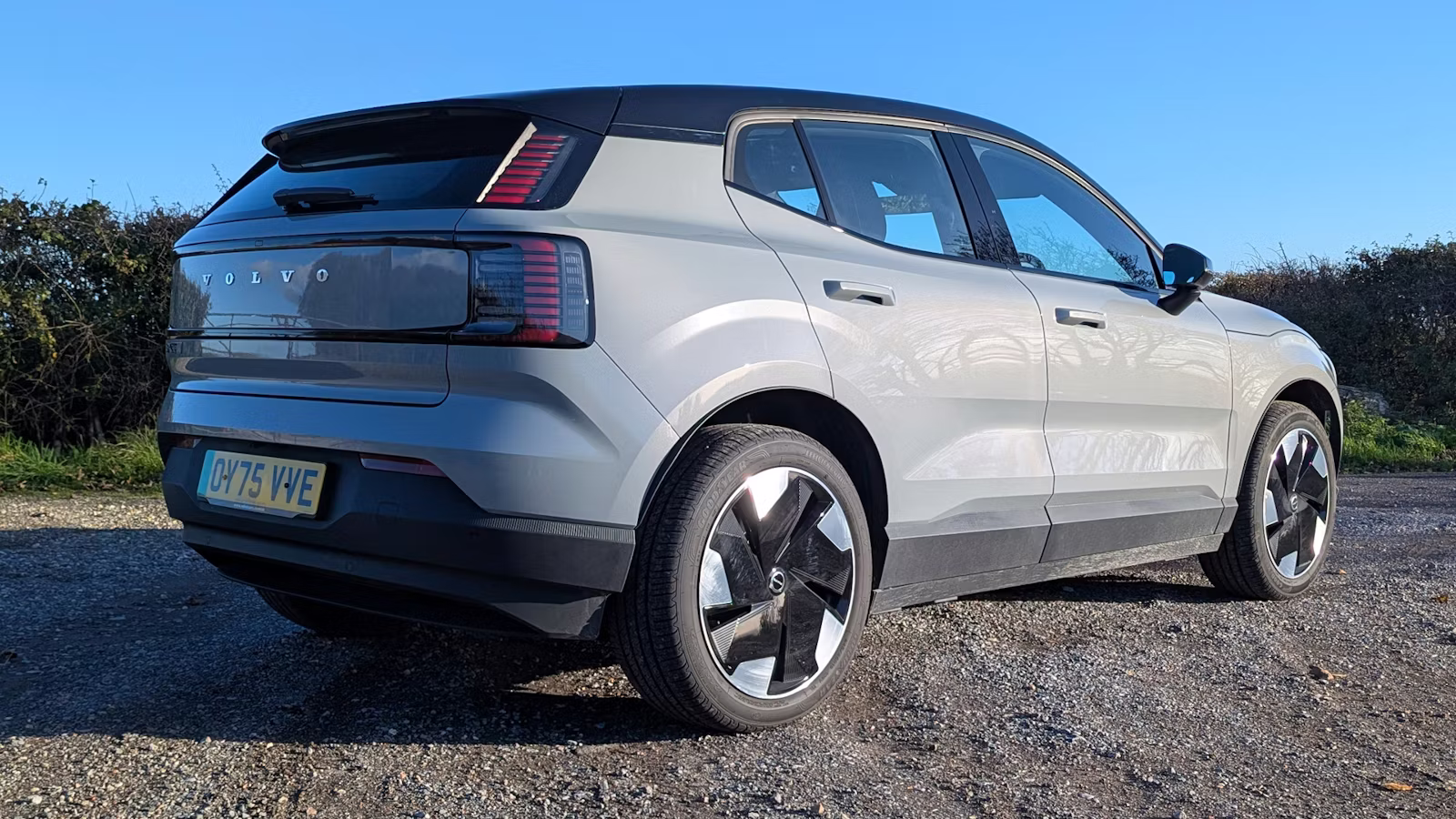 Volvo EX30 Langzeittest Heckansicht