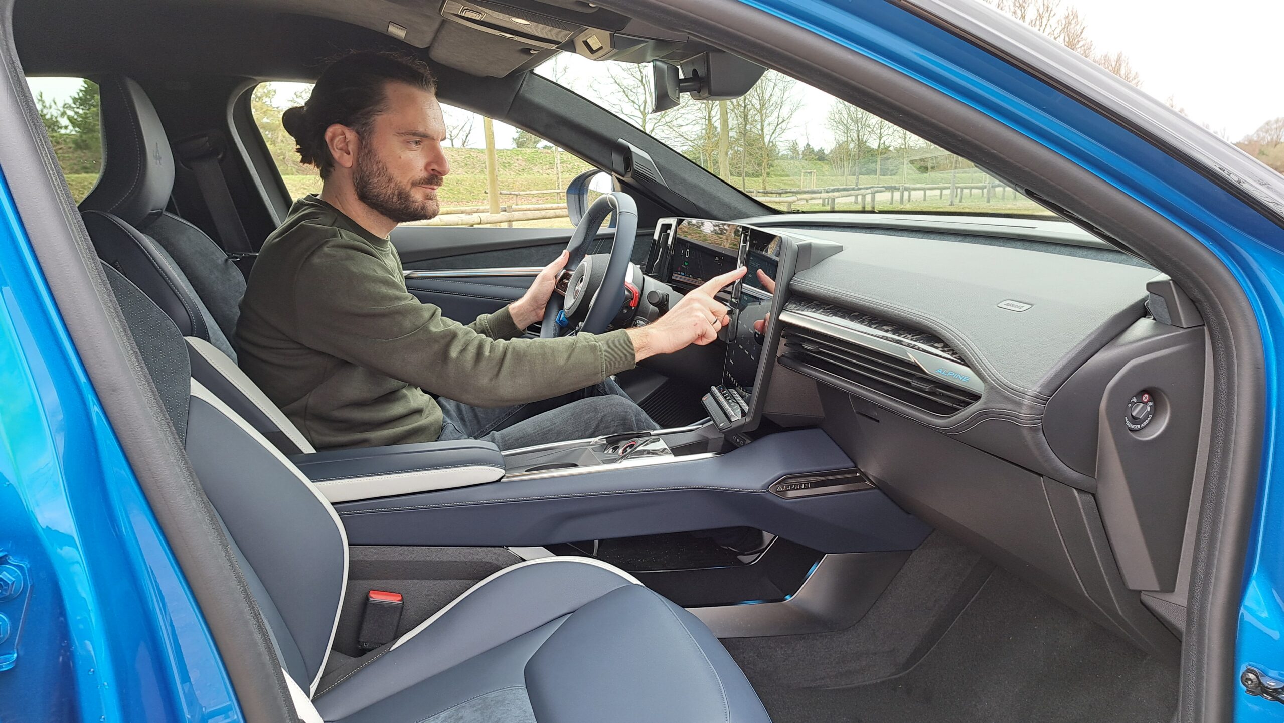 Alpine A390 Innenraum mit Cvetko Mijatov