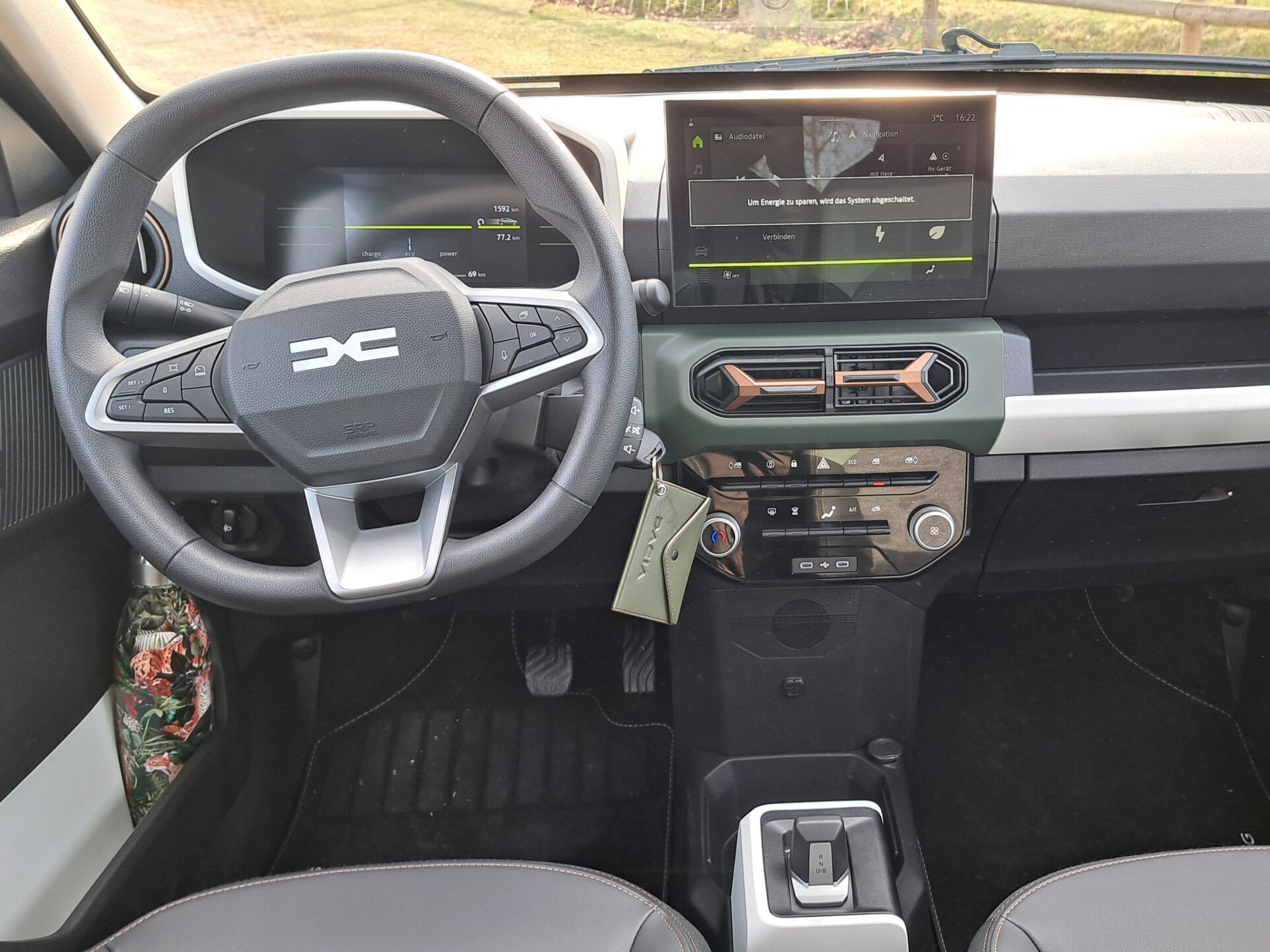 Dacia Spring Innenraum 