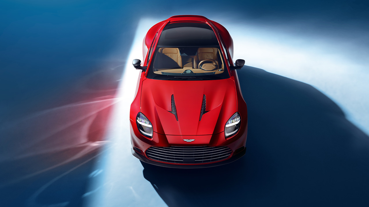 Aston Martin Vanquish Frontalsicht