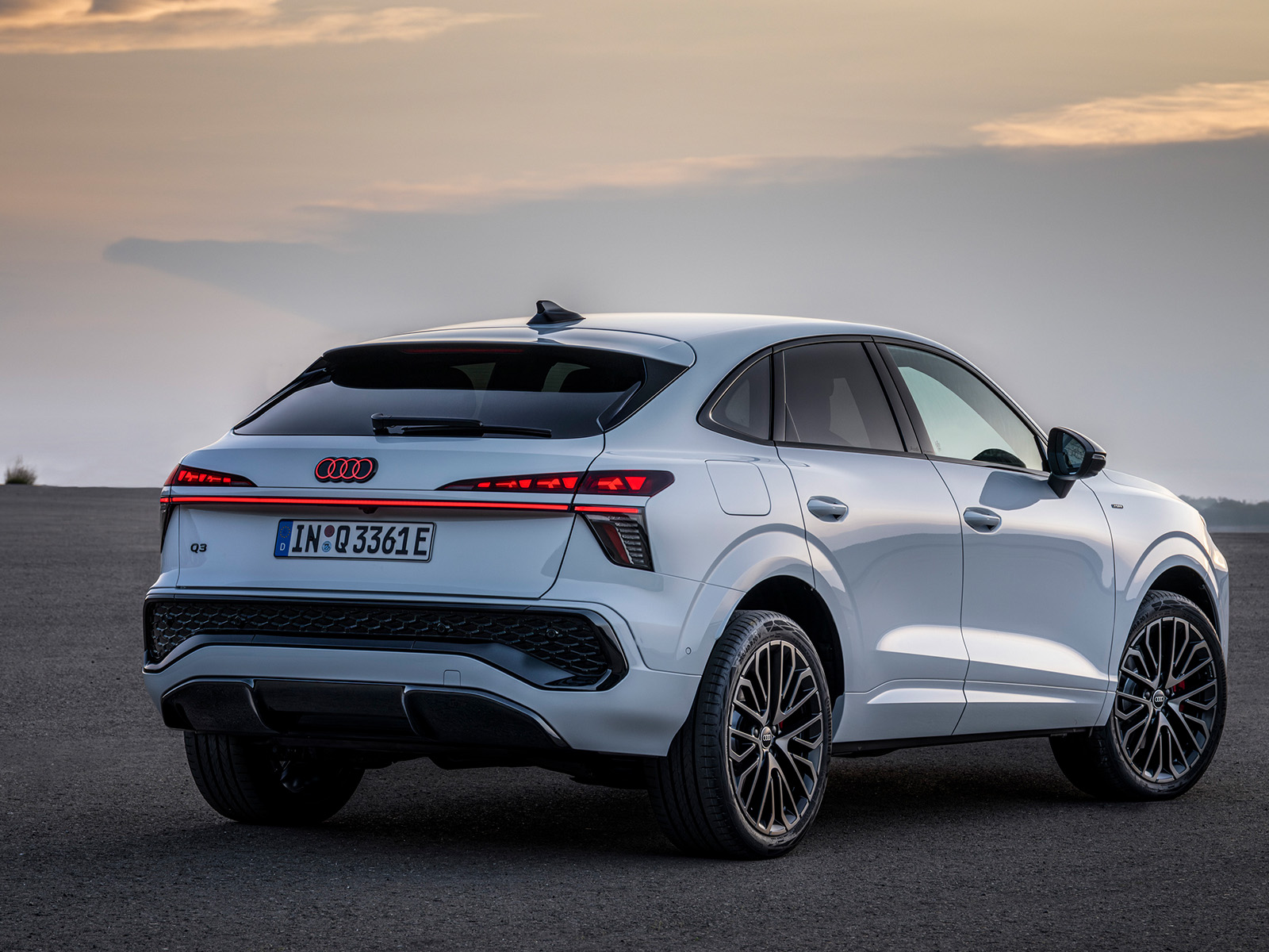 Audi Q3 Sportback Vorstellung Heckansicht