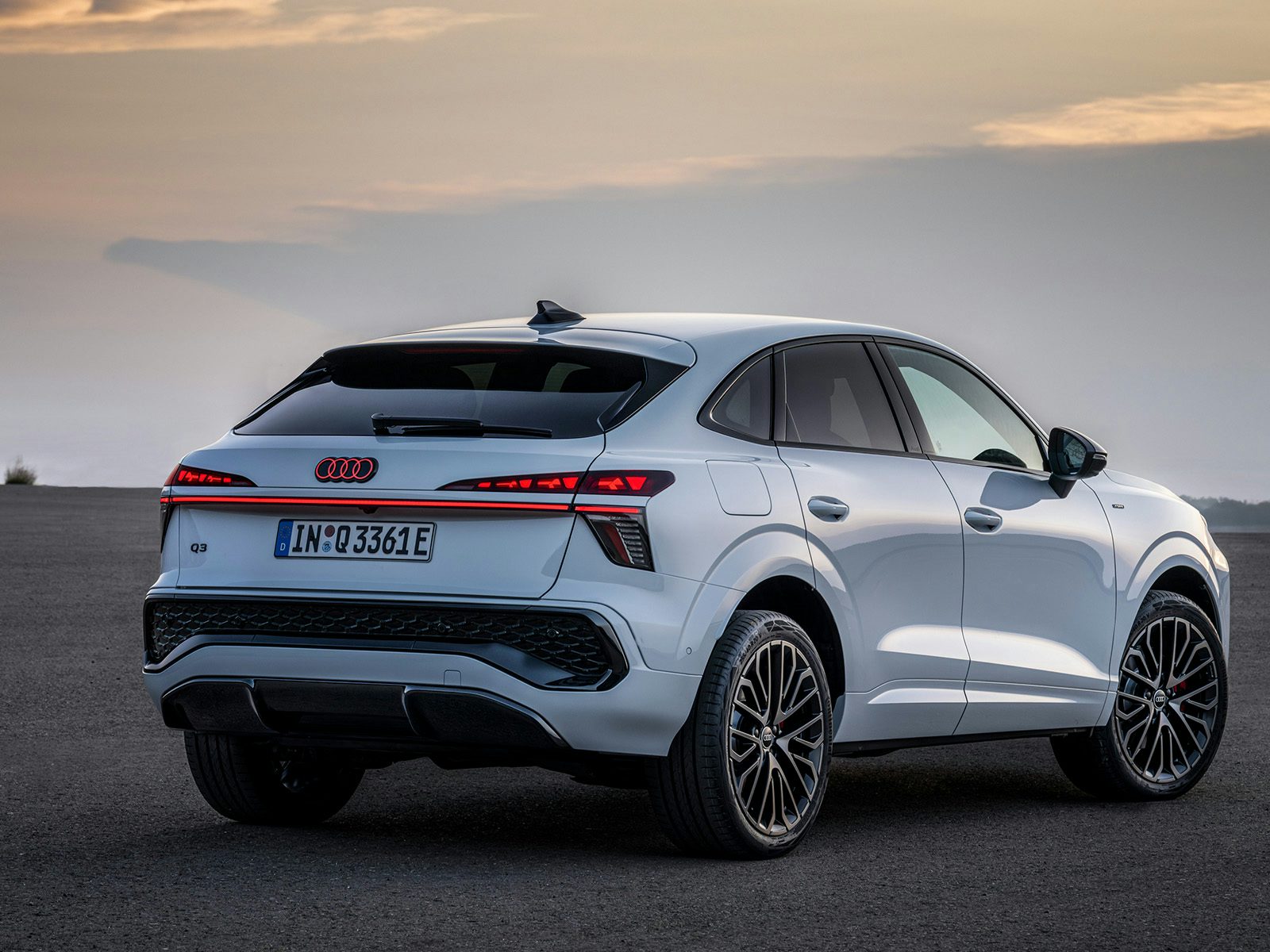 Audi Q3 Sportback Vorstellung Heckansicht