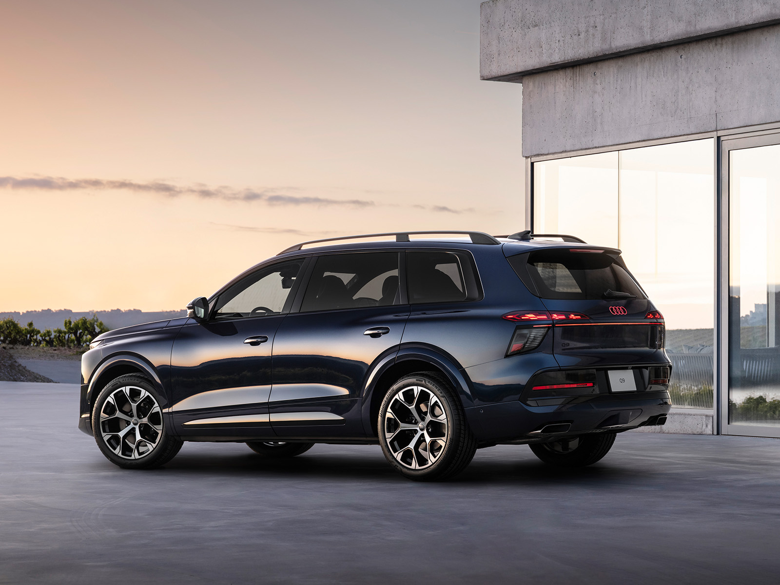 Audi Q9 Vorstellung Seitenansicht