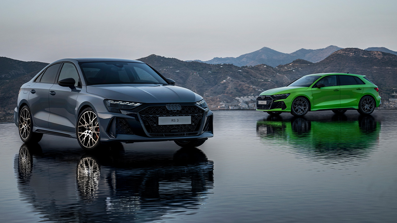 Audi RS3 Facelift Modelle