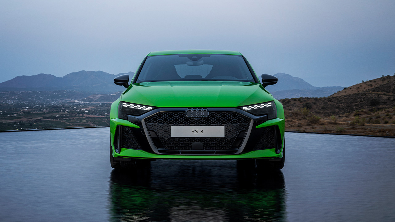 Audi RS3 Sportback Facelift Frontansicht