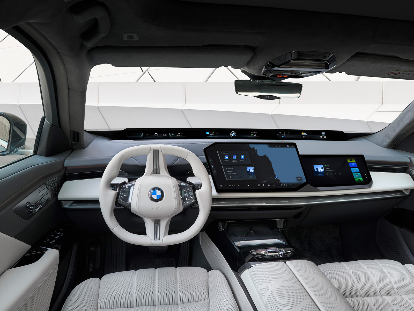 BMW 7er Facelift Cockpit