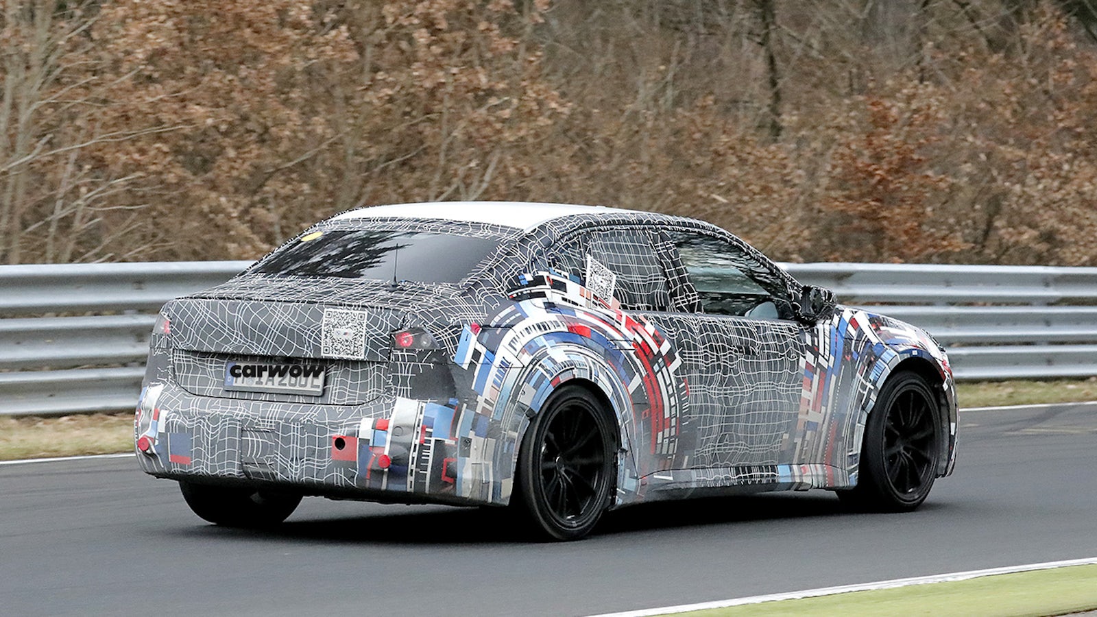 BMW M3 Testfahrt Ring 34 Heck