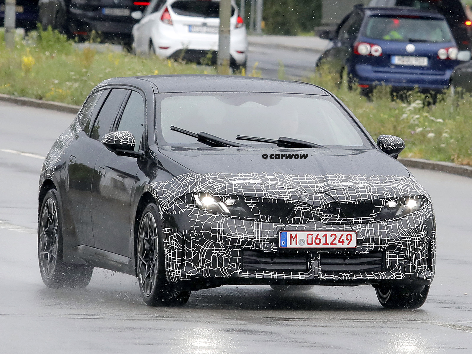 BMW i3 Touring auf Testfahrt Frontansicht