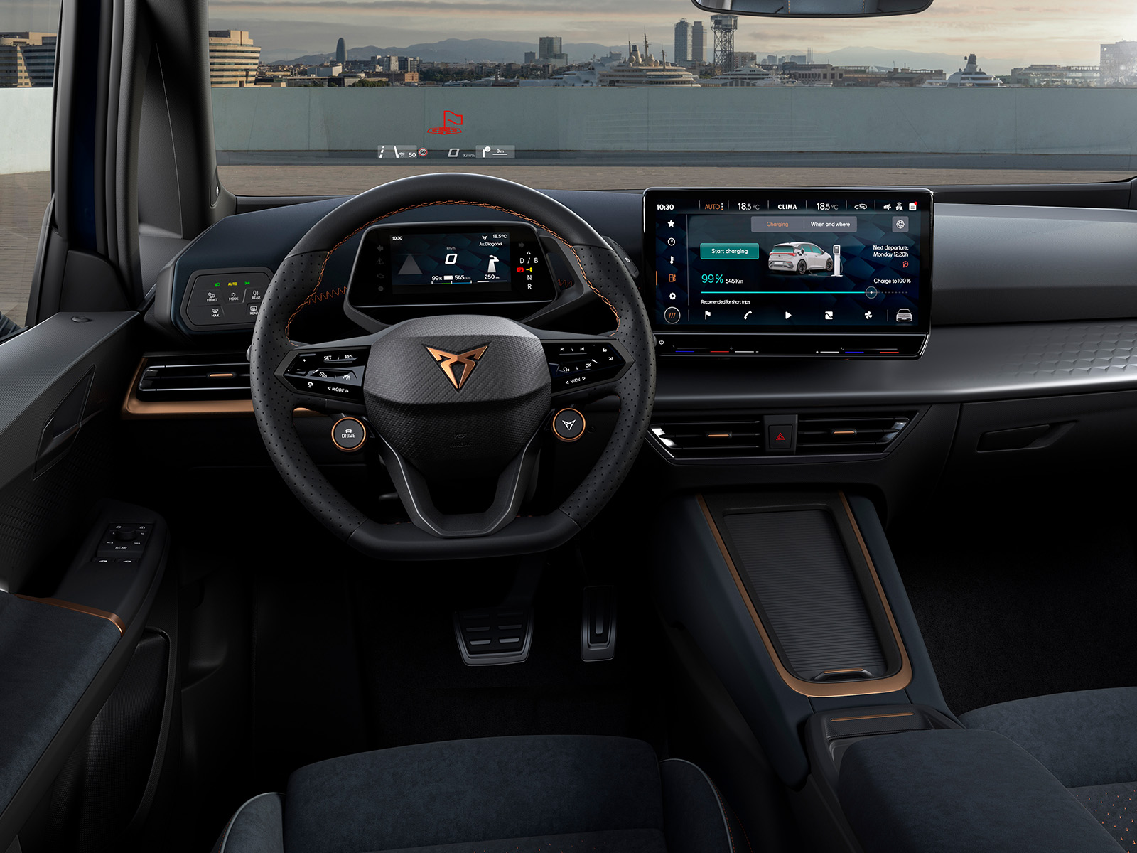 Cupra Born on Sale August 2025 Cockpit