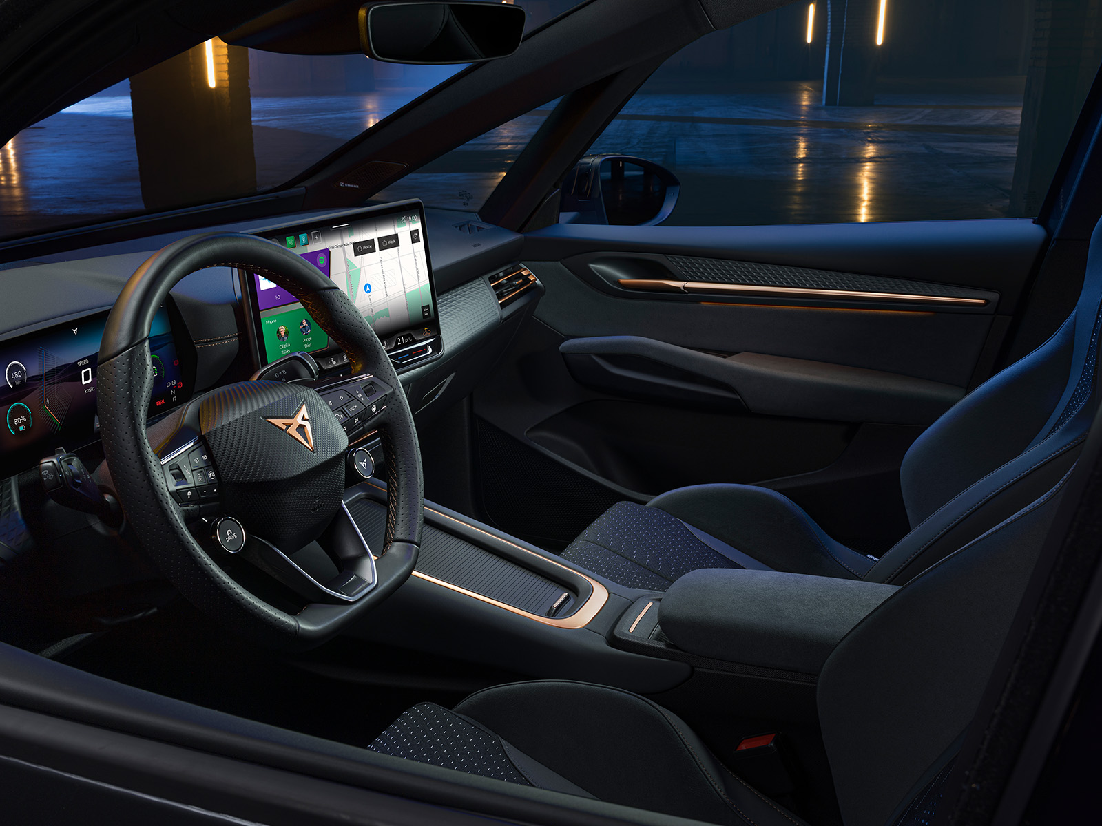 Cupra Born Facelift 2026 Innenraum vorn