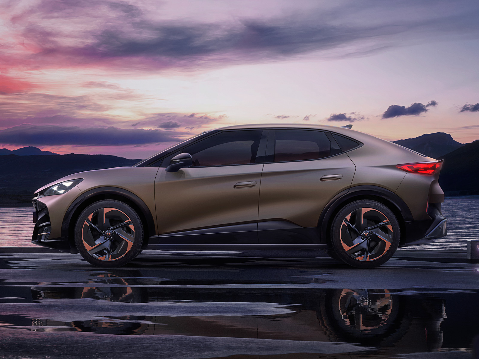 Cupra Tavascan 2026 Seitenansicht