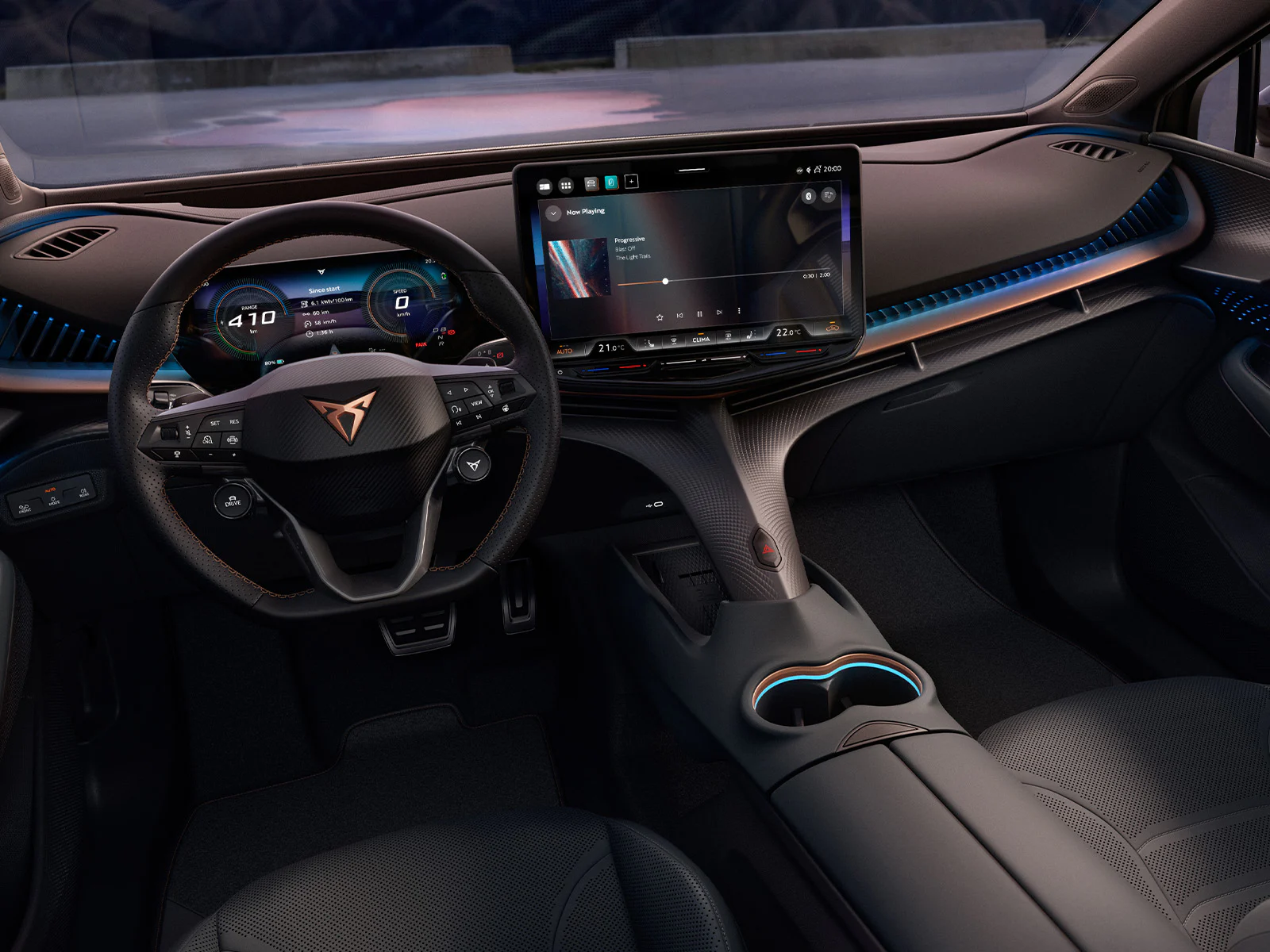 Cupra Tavascan update 2026 Innenraum