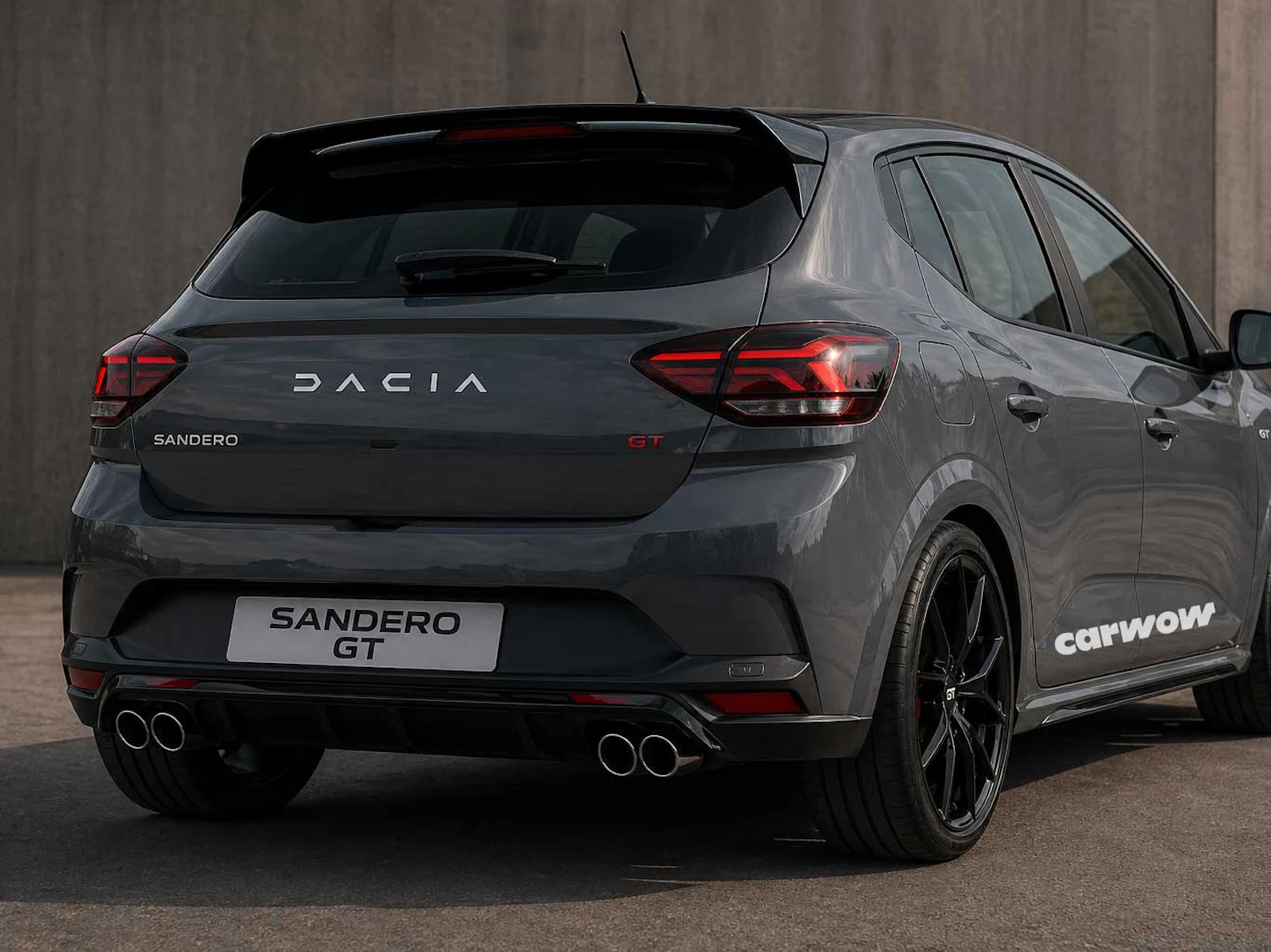 Dacia-Sandero-GT-Heck-Render