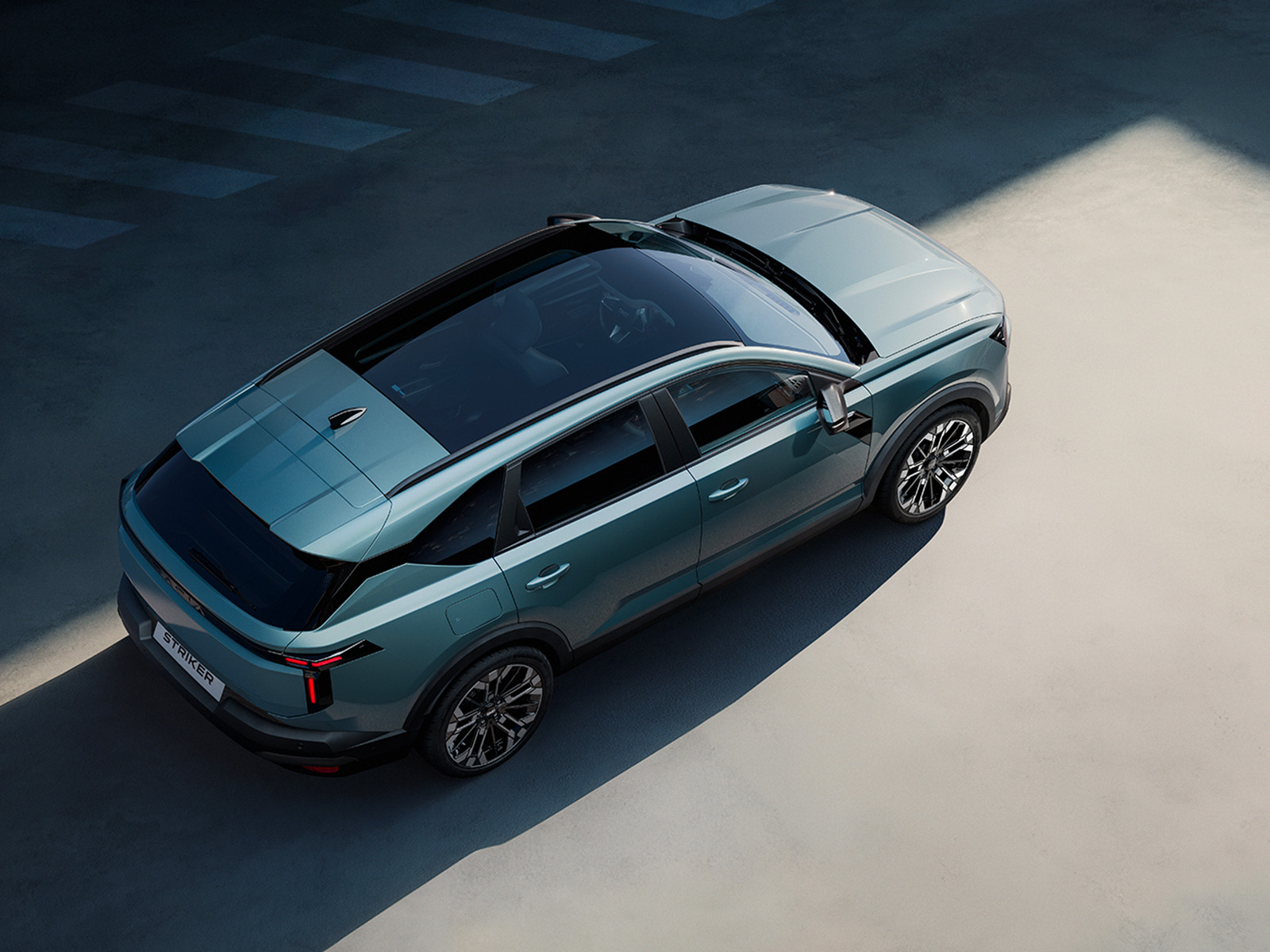 Dacia Striker Draufsicht