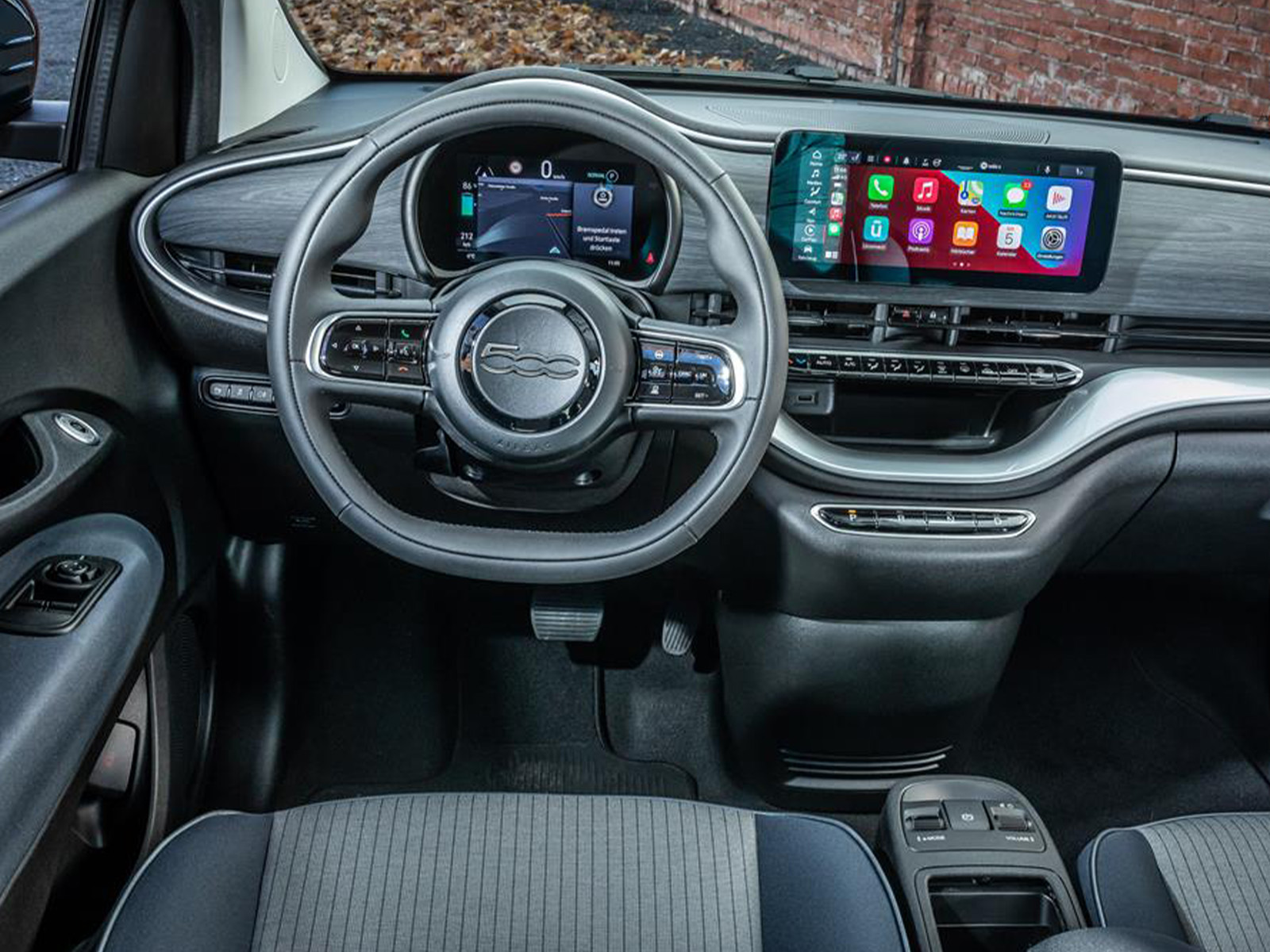 Fiat 500 Elektro Innenraum