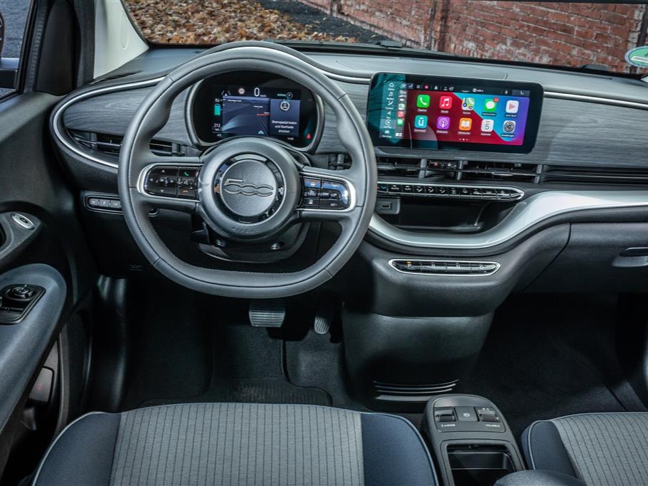 Fiat 500 Elektro Interieur