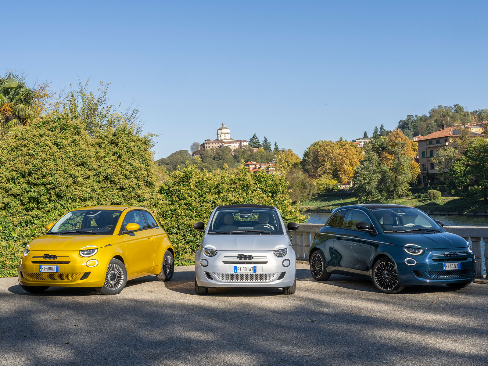 Fiat 500 Hybrid Modellpalette