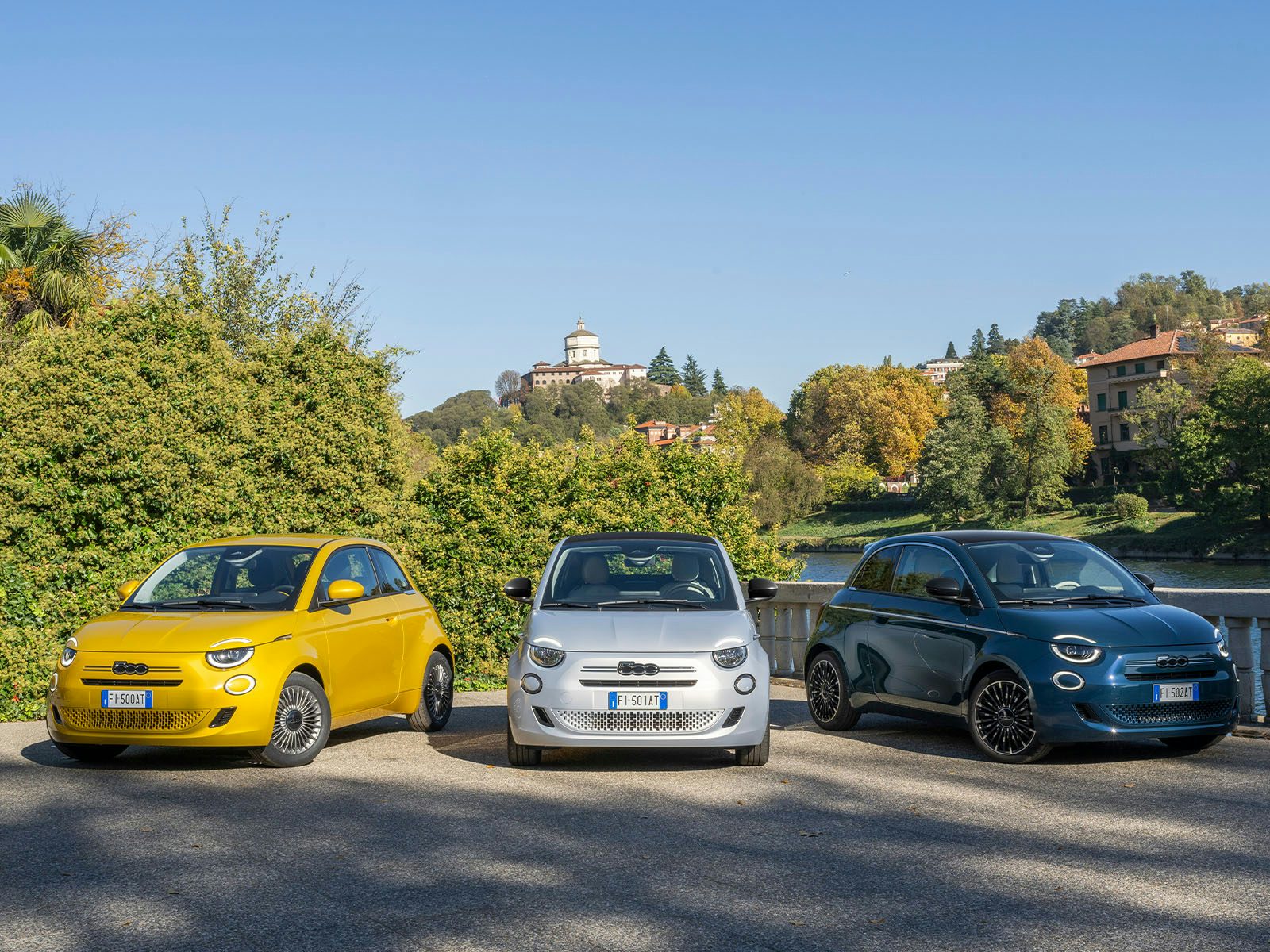 Fiat 500 Hybrid Modellpalette