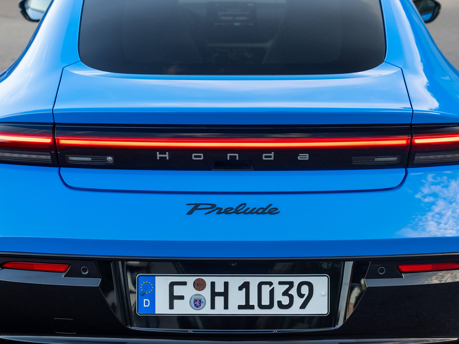 Honda Prelude Heckdetail