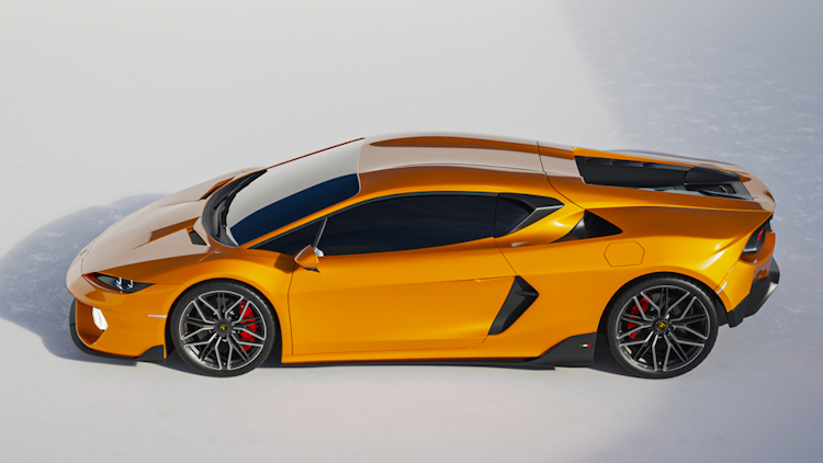 Neuer Lamborghini Huracan Ersatz: Exklusives Rendering