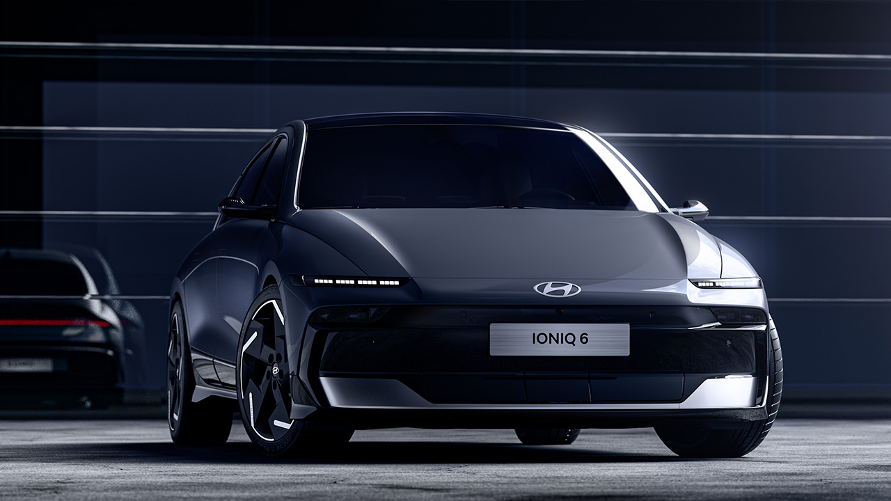 Hyundai Ioniq 6 Facelift Front