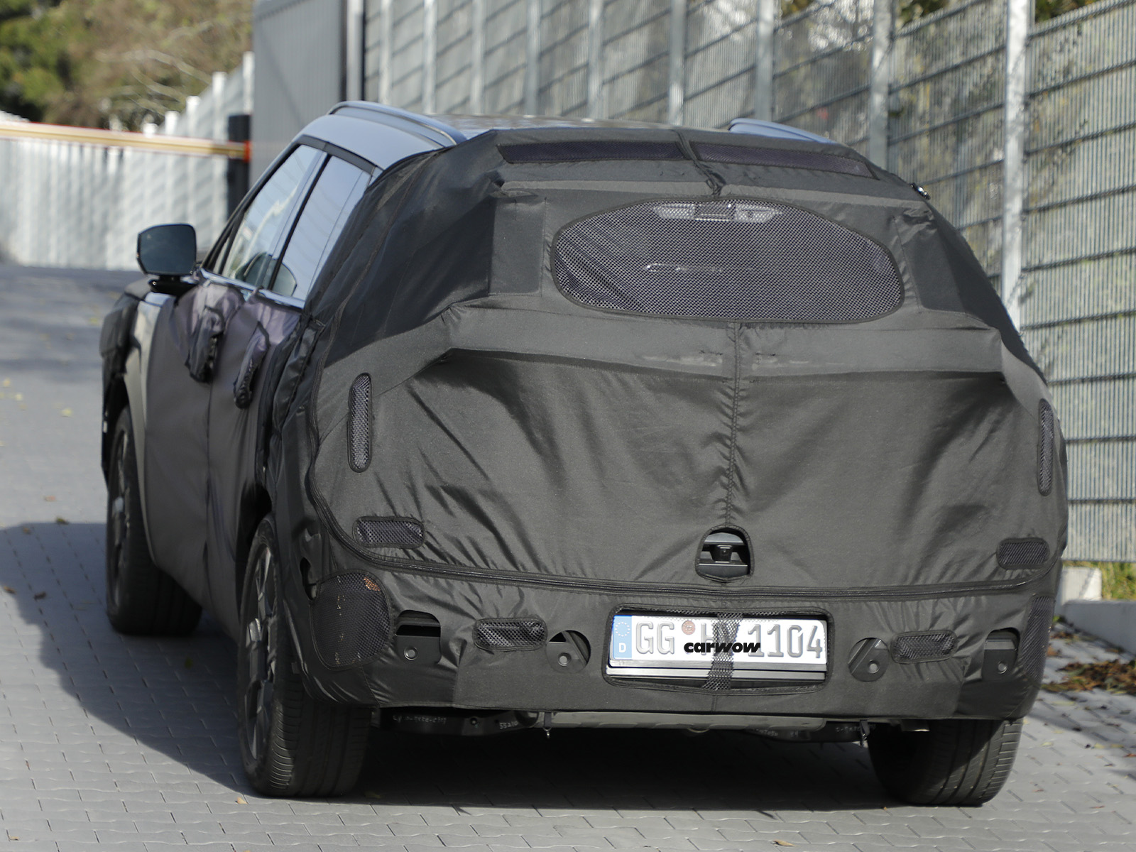 Hyundai Tucson 2026 auf Testfahrt Heckansicht 2