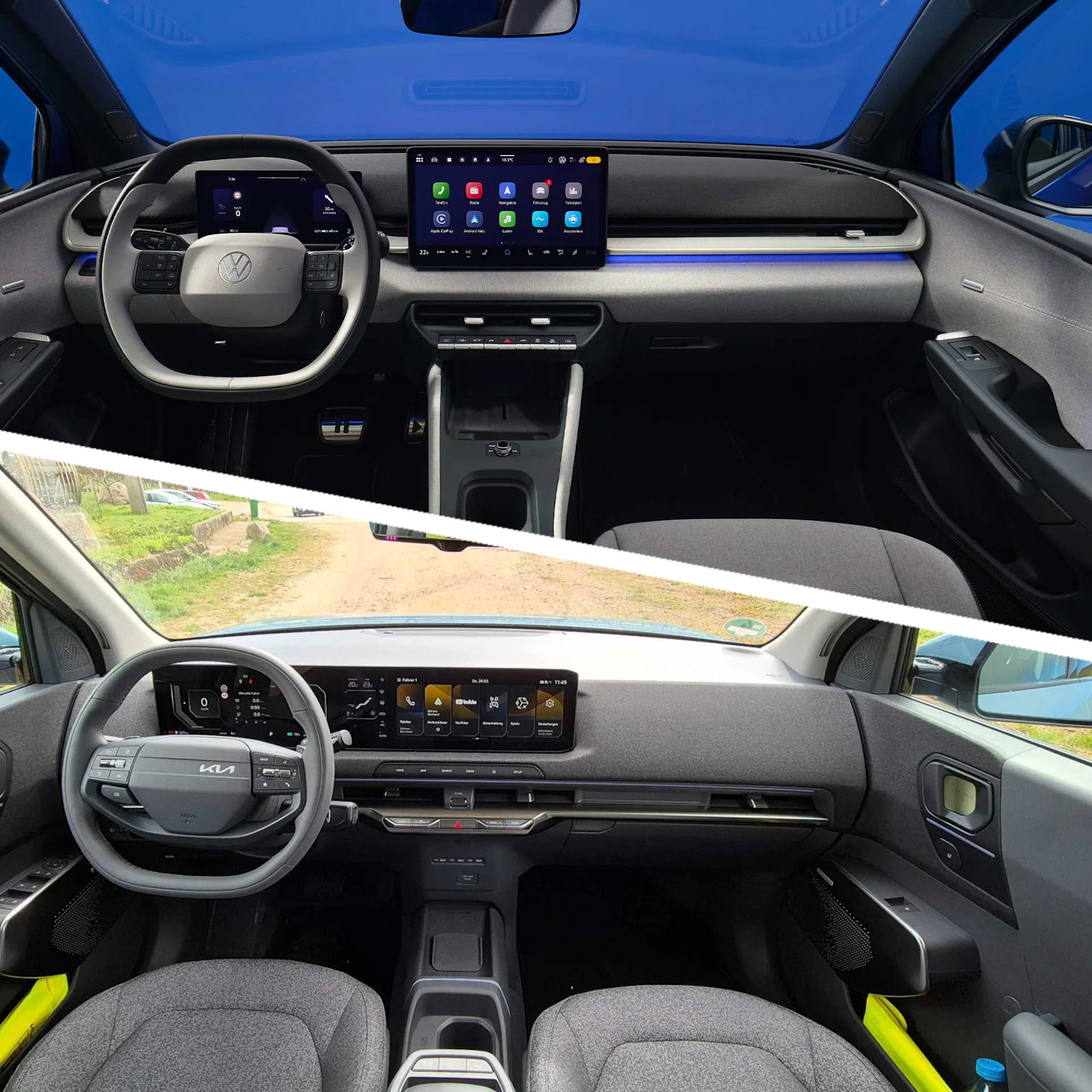 ID.Polo-vs-Kia-EV2-Innenraum