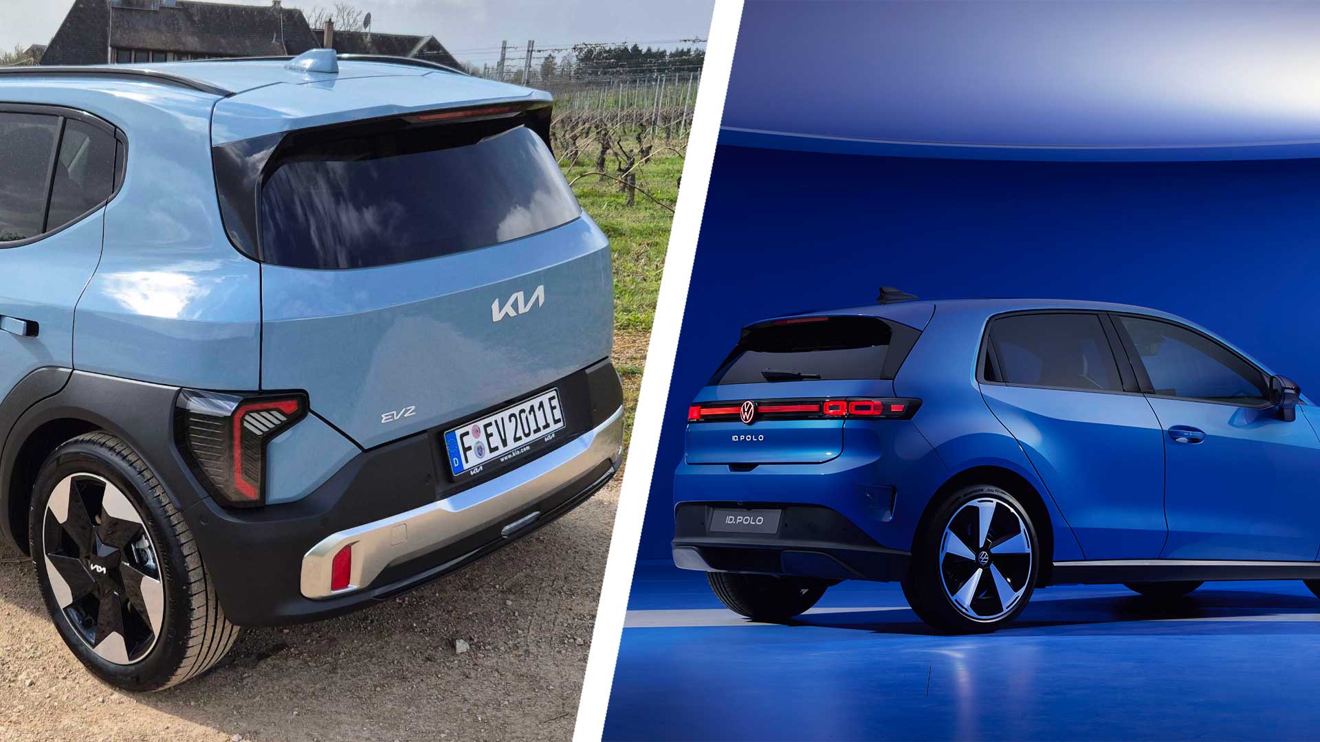 ID.Polo-vs-Kia-EV2-seitlich-hinten
