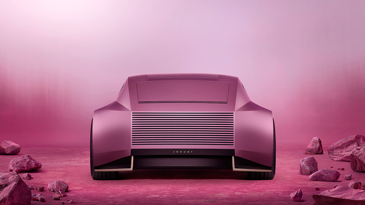 Jaguar Type 00 Heckansicht