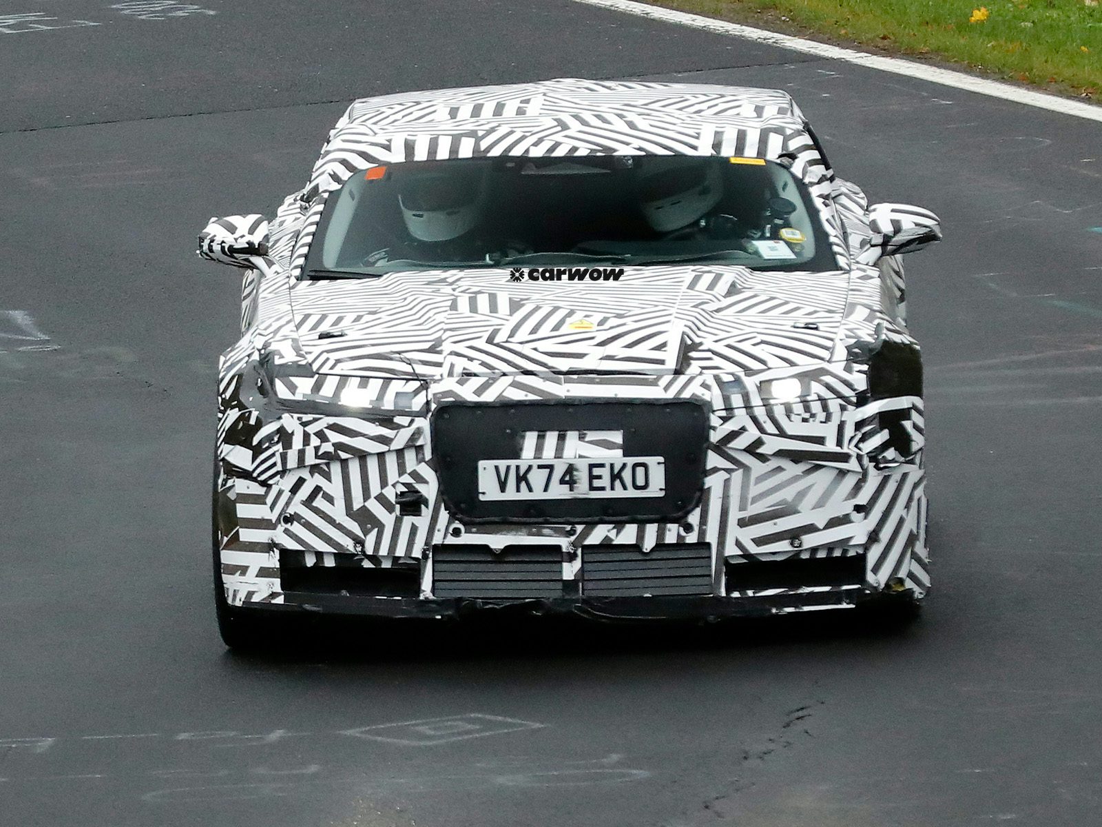 Jaguar Type 00 auf Testfahrt Frontansicht