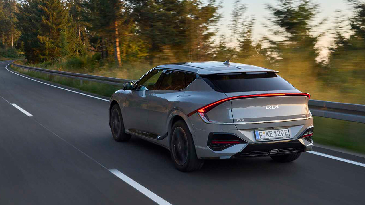 Kia EV6 Facelift Heckansicht