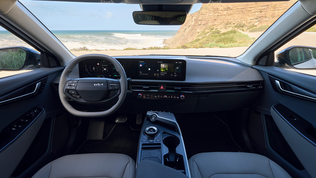 Kia EV6 Driving Impression Cockpit