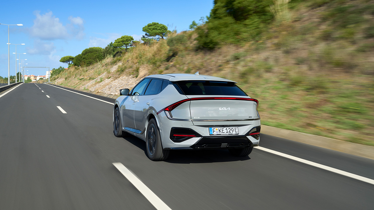 Kia EV6 driving impression road