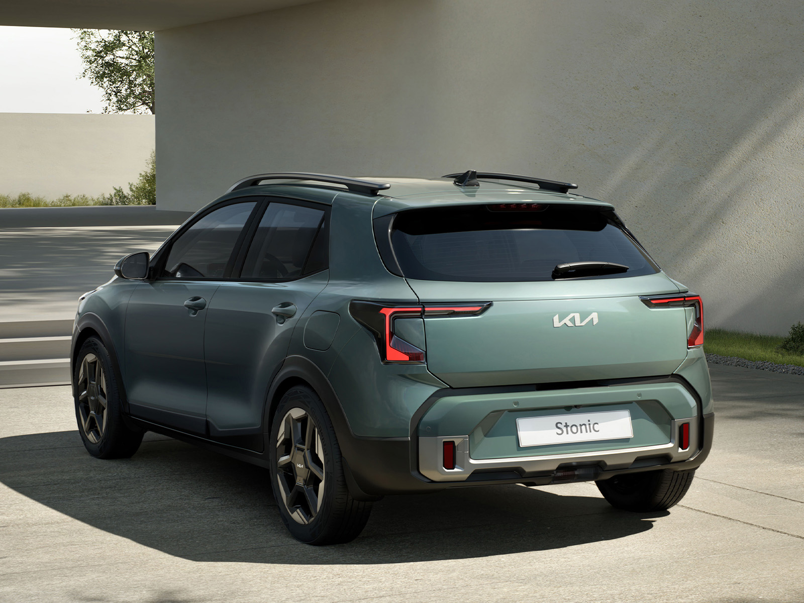 Kia Stonic Modelljahr 2026 Heckansicht