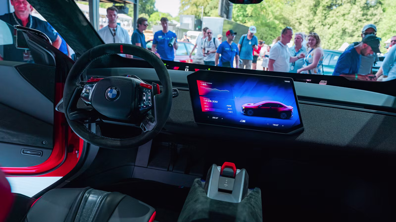 BMW M3 Concept Neue klasse Innenraum