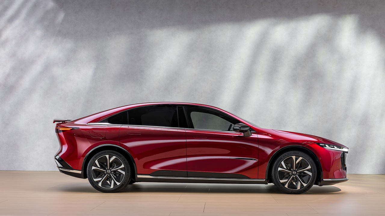 Mazda6e Seitenansicht