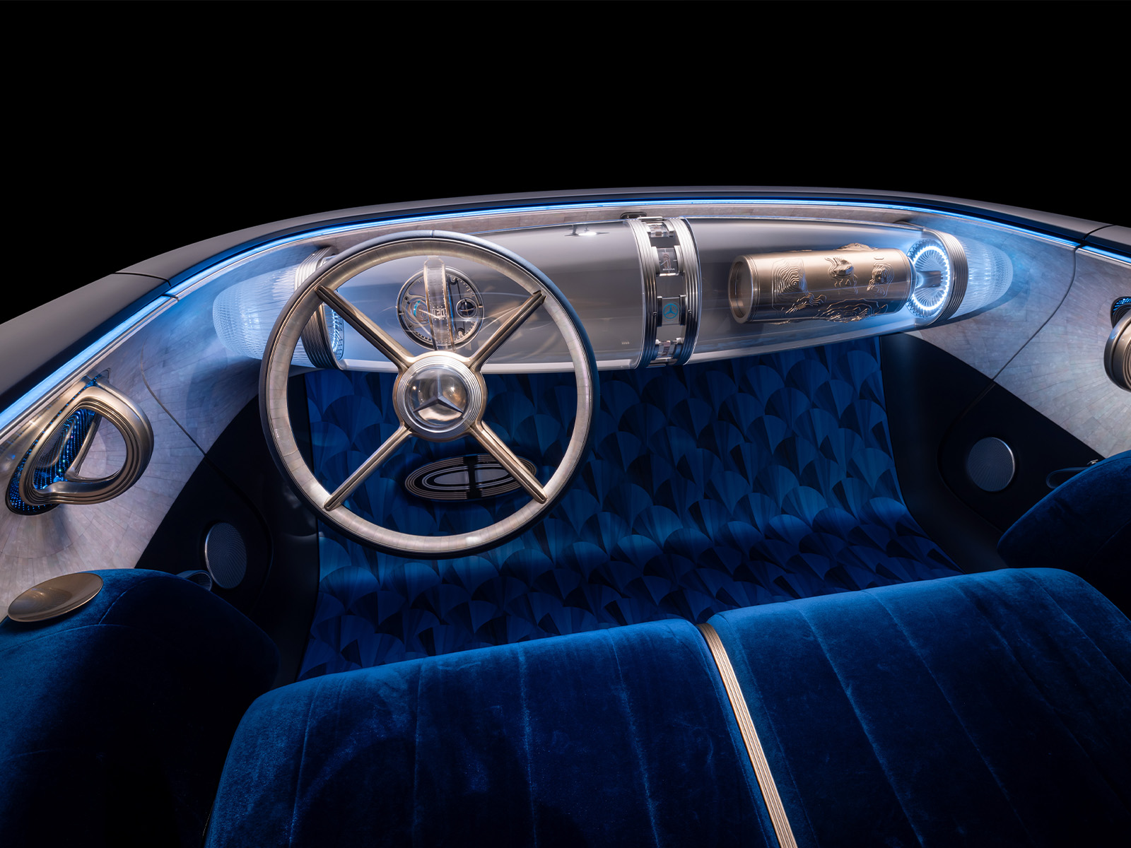 Mercedes Benz Vision Iconic Studie Innenraum