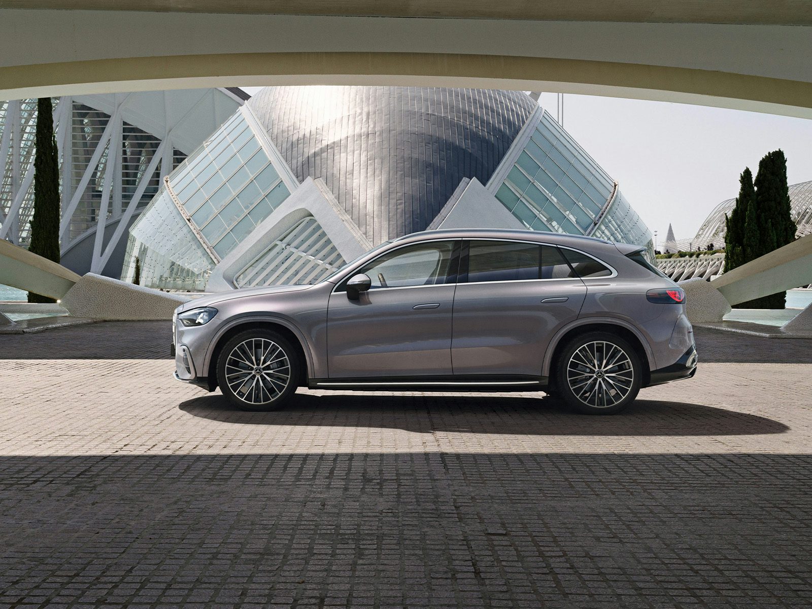 Mercedes GLC with EQ Technology Side View