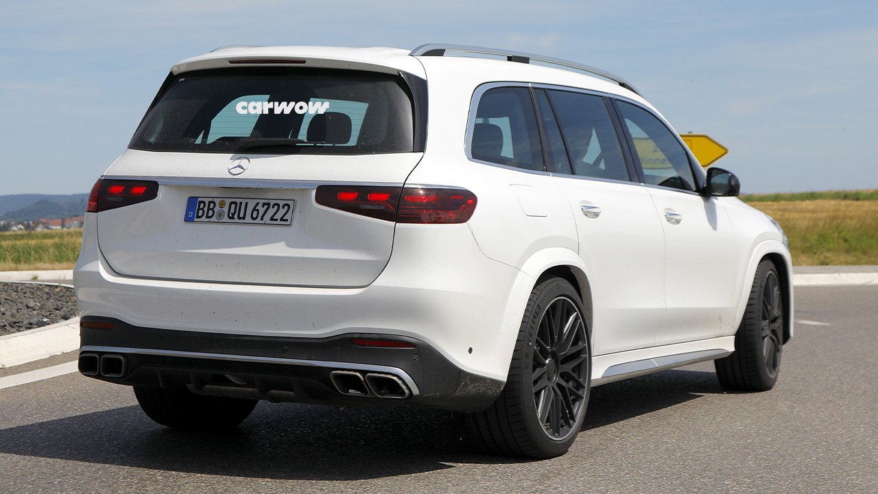 Mercedes-Maybach GLS Zweites Facelift Heckansicht