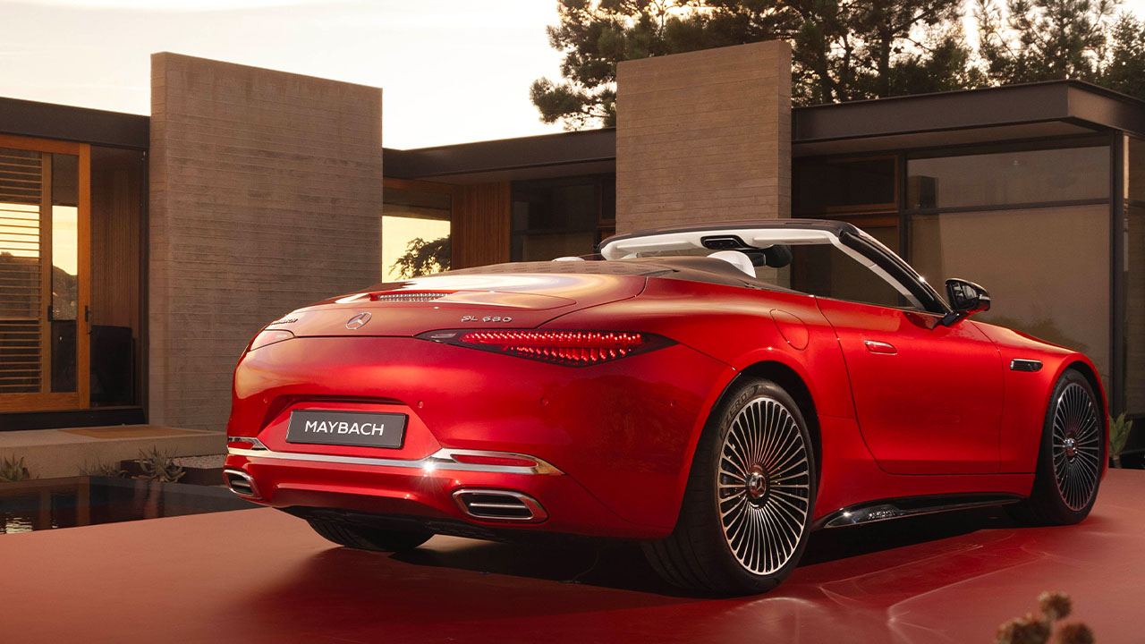 Mercedes-Maybach SL 680 Heckansicht