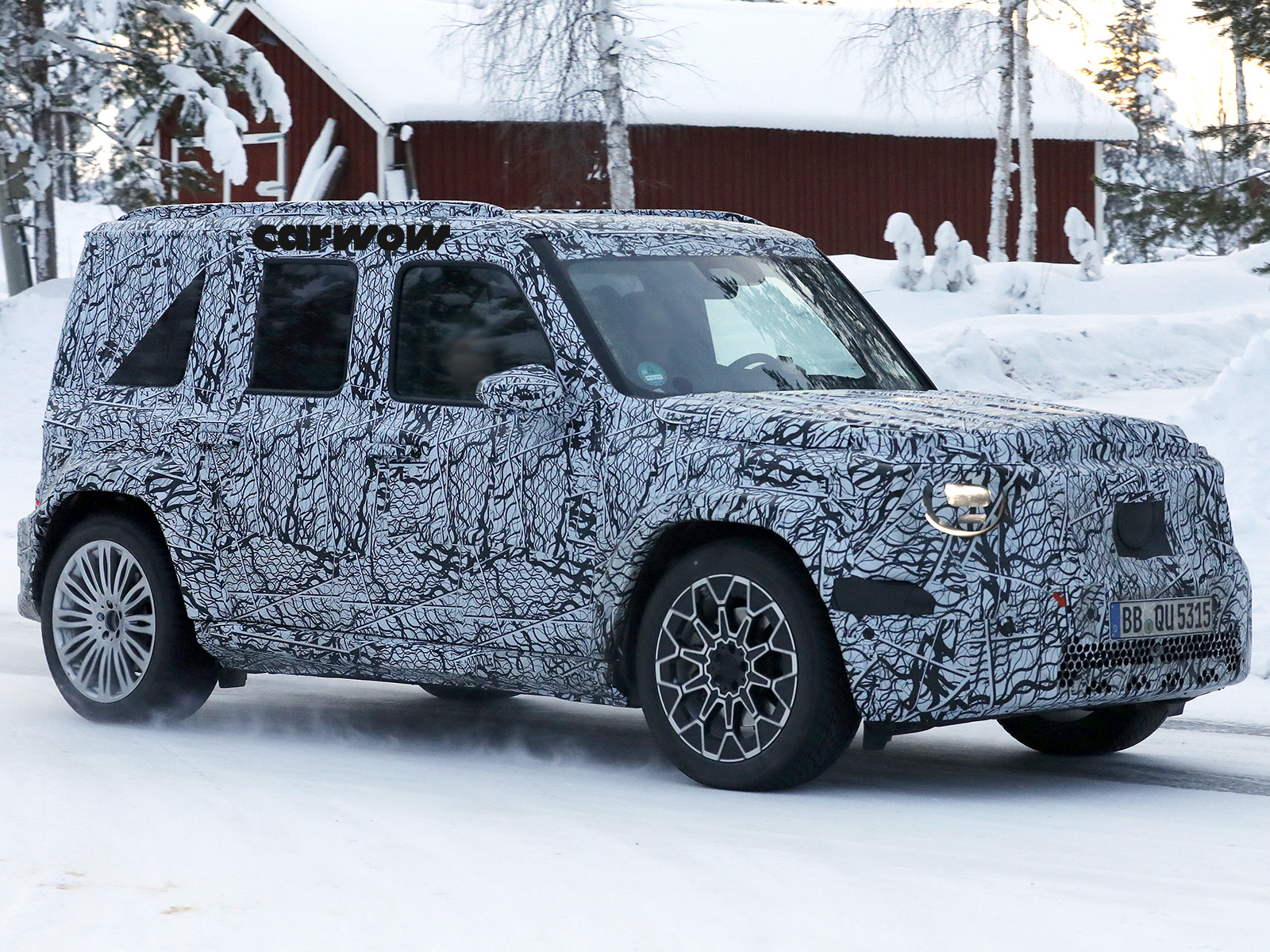 Mercedes Mini G Klasse EQ Seitenansicht