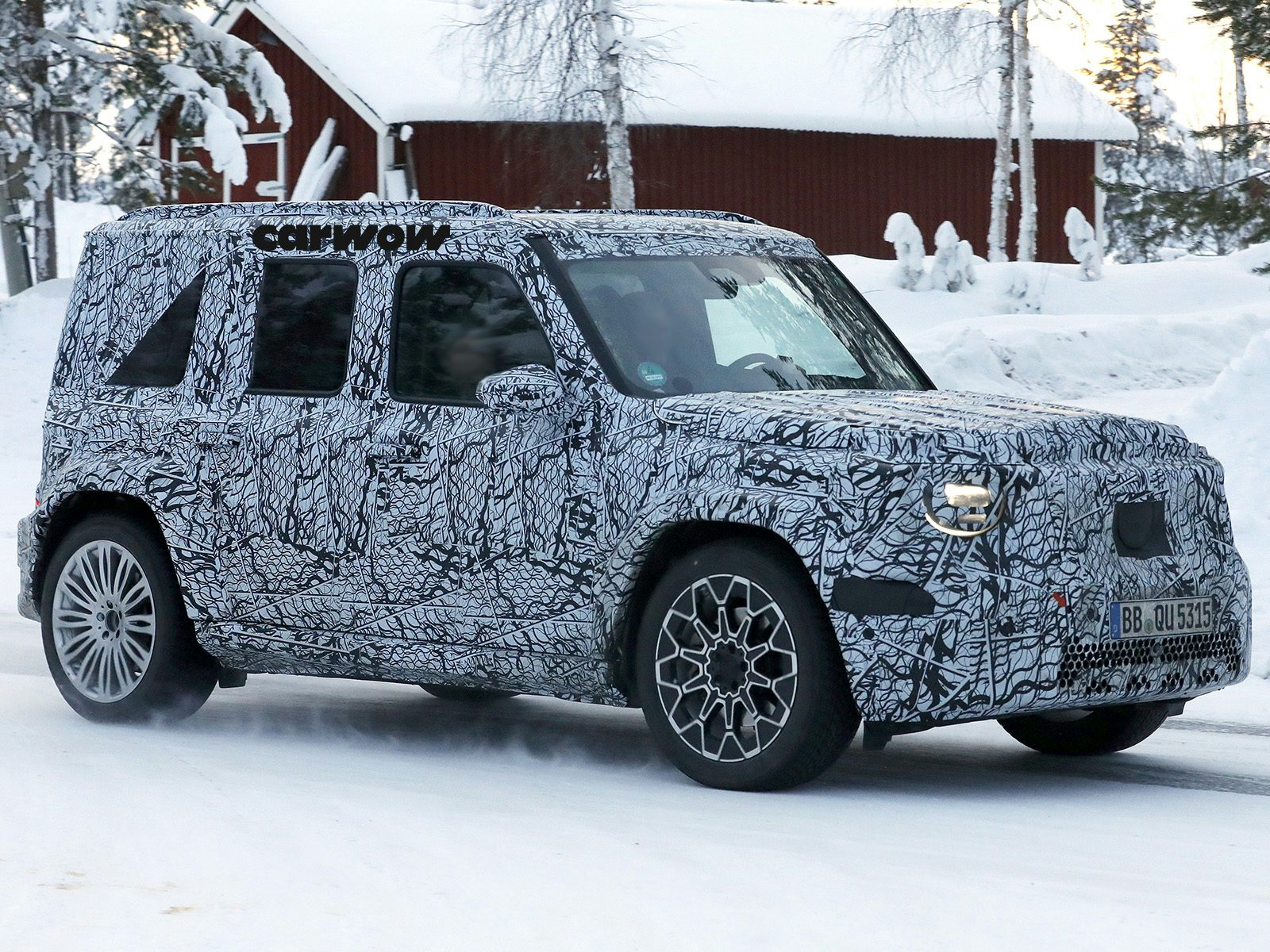 Mercedes Mini G Klasse EQ Seitenansicht