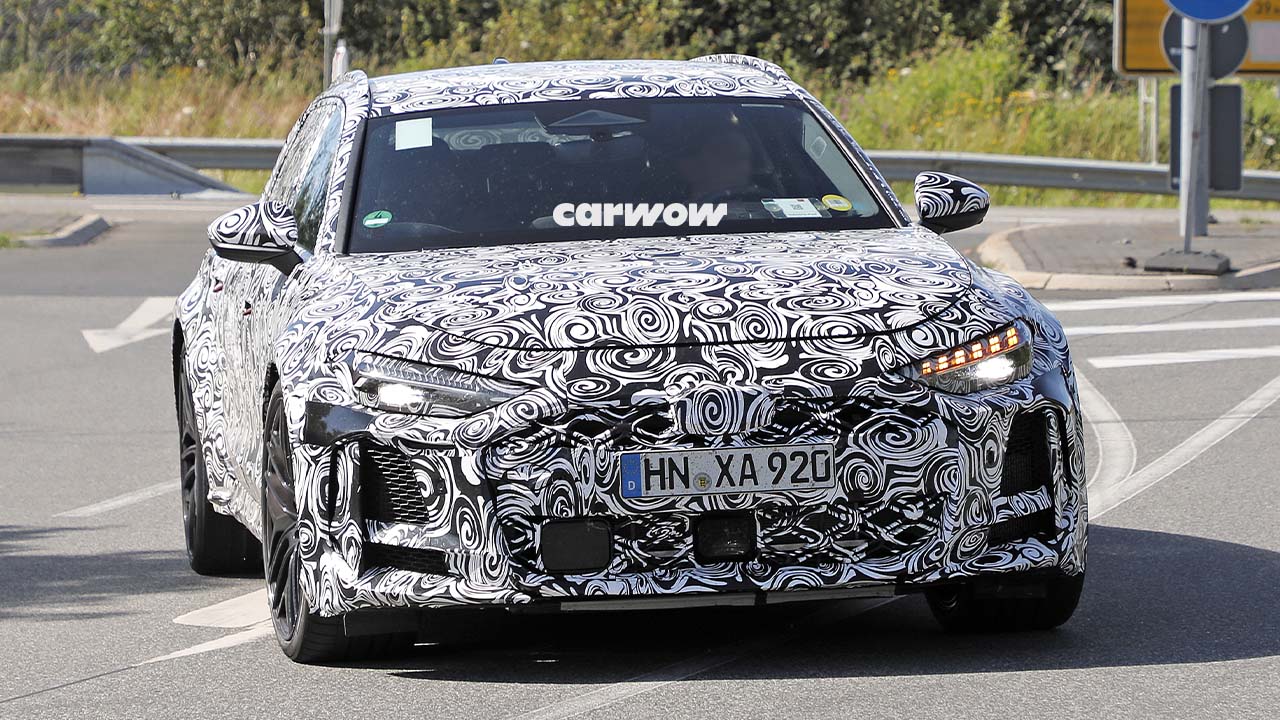 Neuer Audi RS7 Frontalsicht