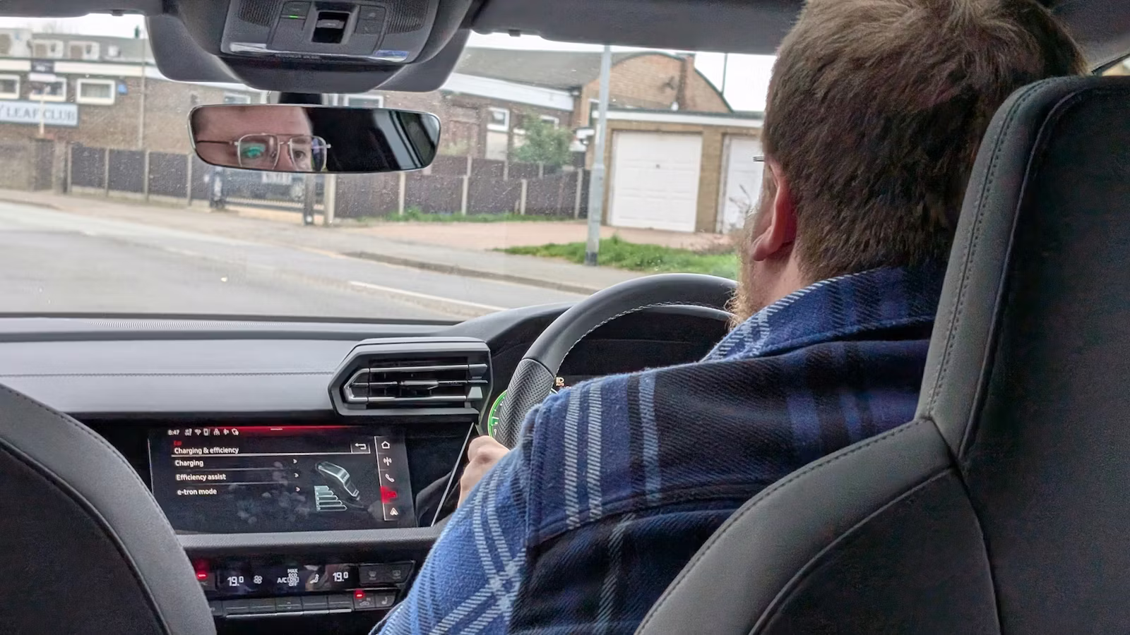 Tom Wiltshire Audi A3 Cockpit