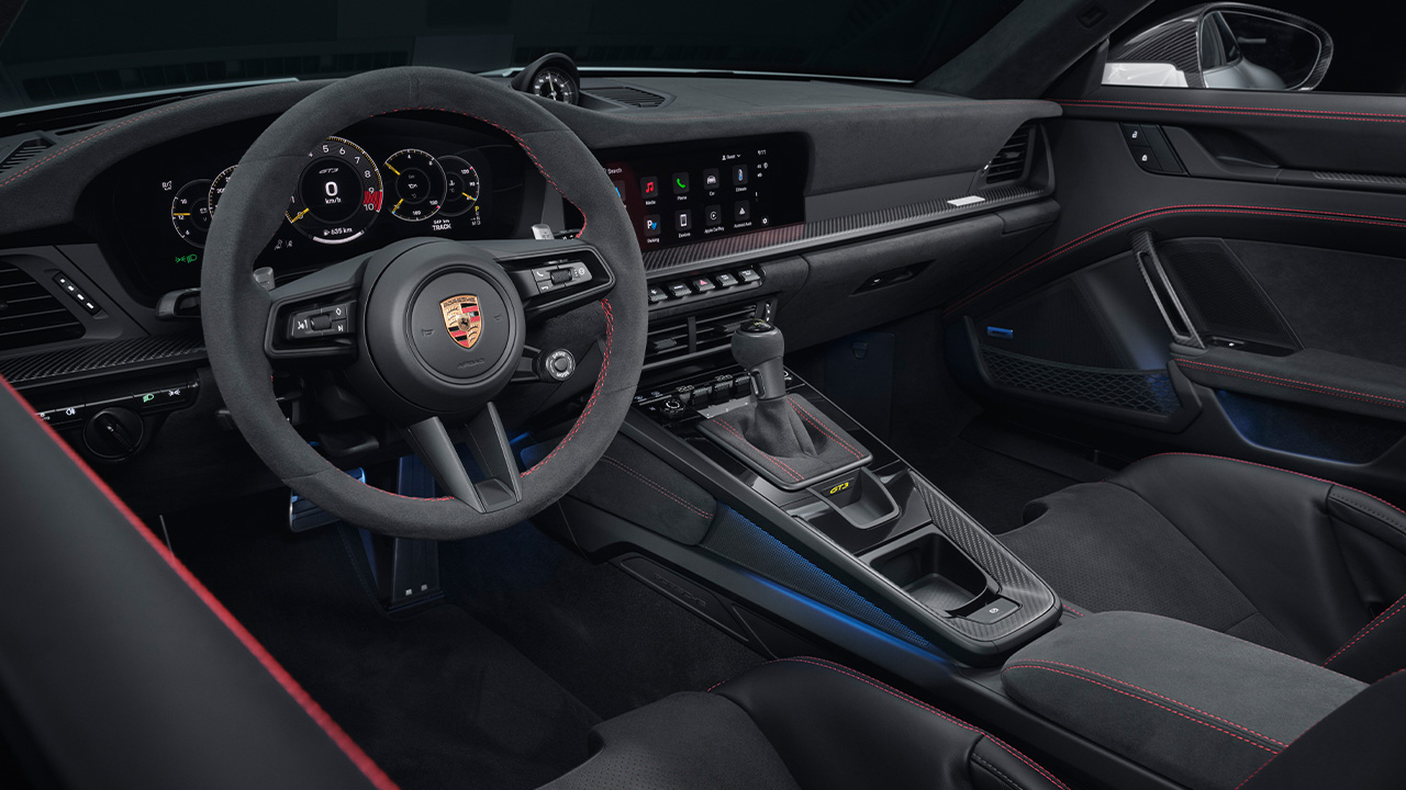 Porsche 911 GT3 Facelift Innenraum