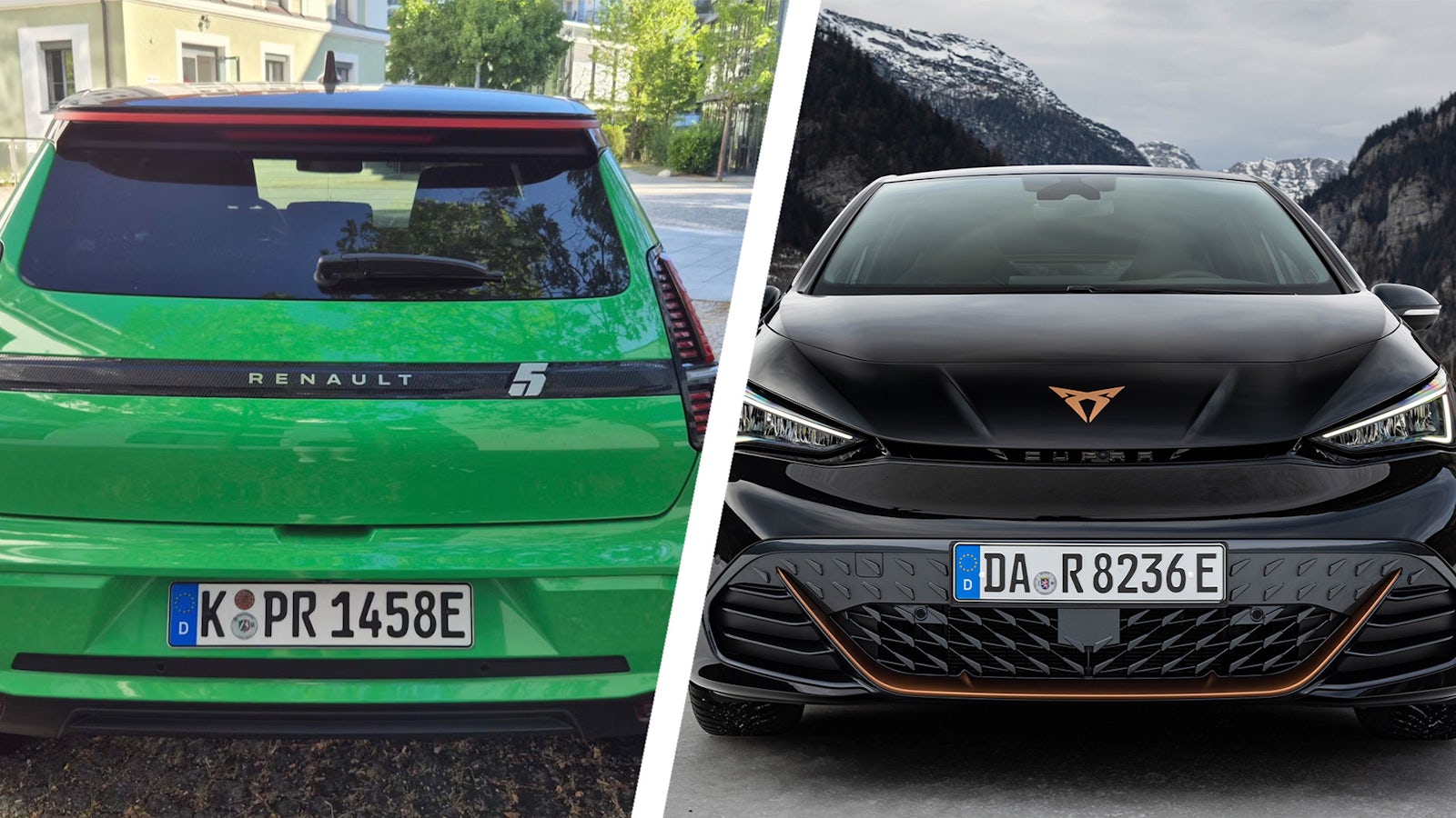 Renault 5 E-Tech vs Cupra Born