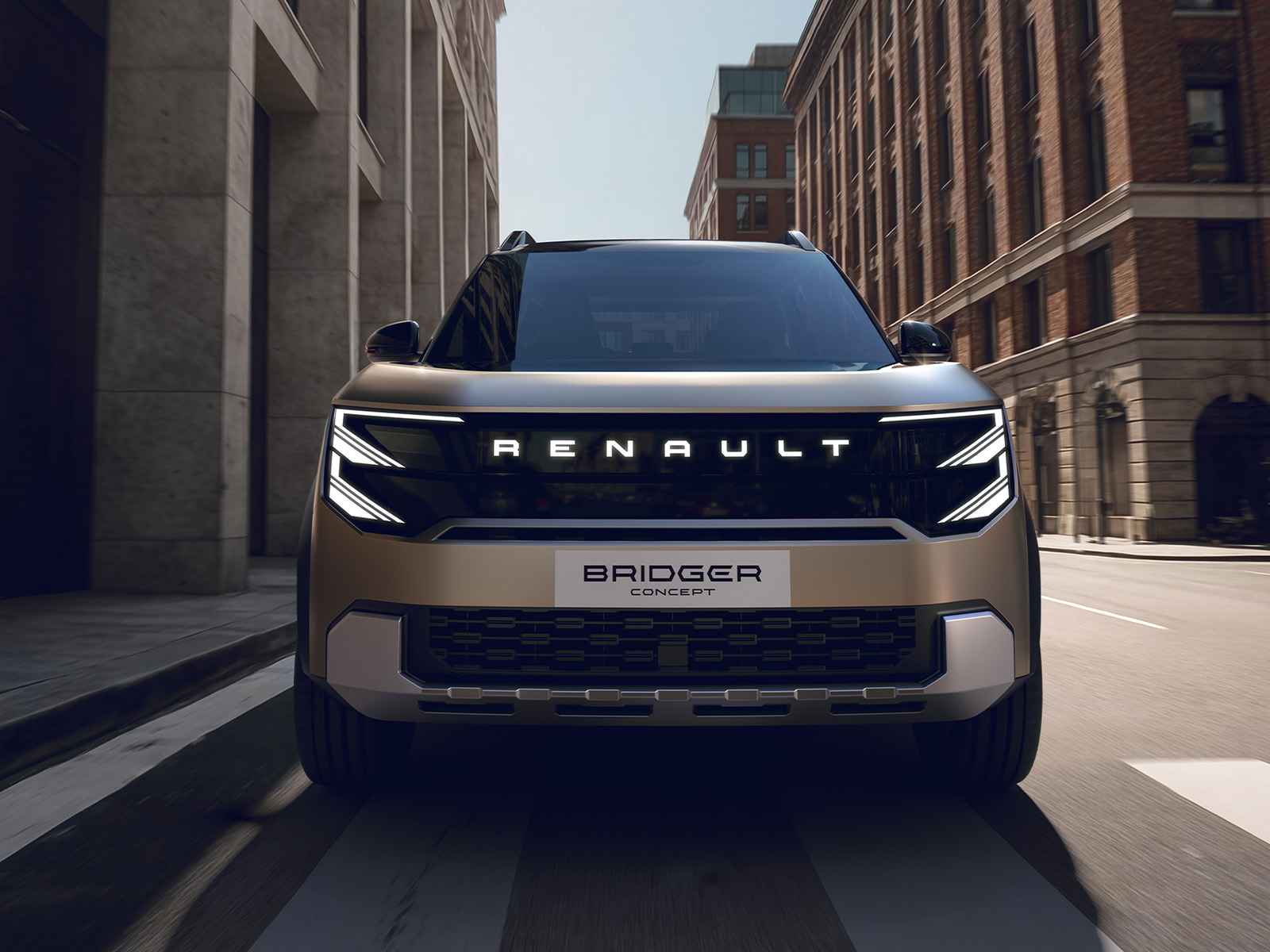 Renault Bridger Konzeptauto Frontansicht