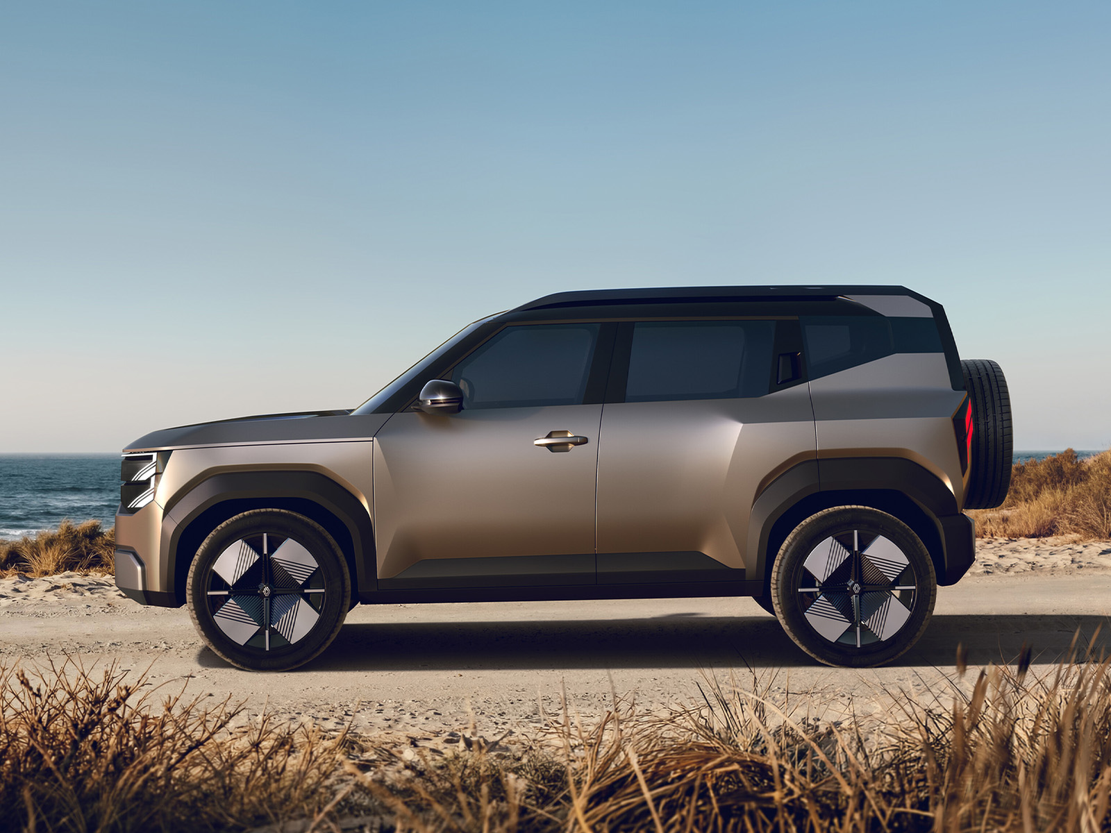 Renault Bridger Konzeptauto Seitenansicht